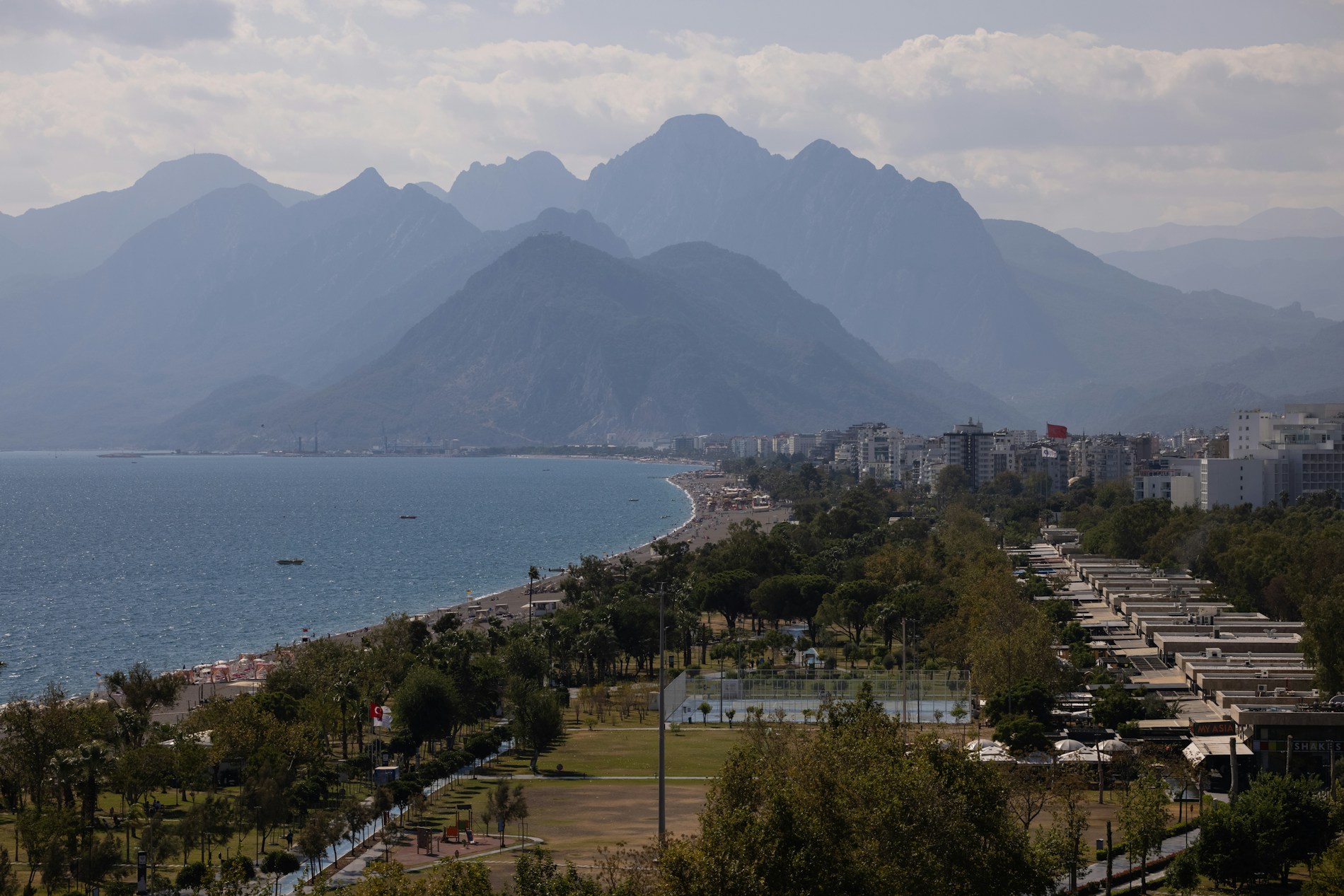 Antalya coastline